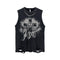 Gothic Emo Vintage Sleeveless Tank Top Y2K American Gothic Graphic Alphabet Printed Vest Hip-Hop Streetwear T-Shirt Men Women